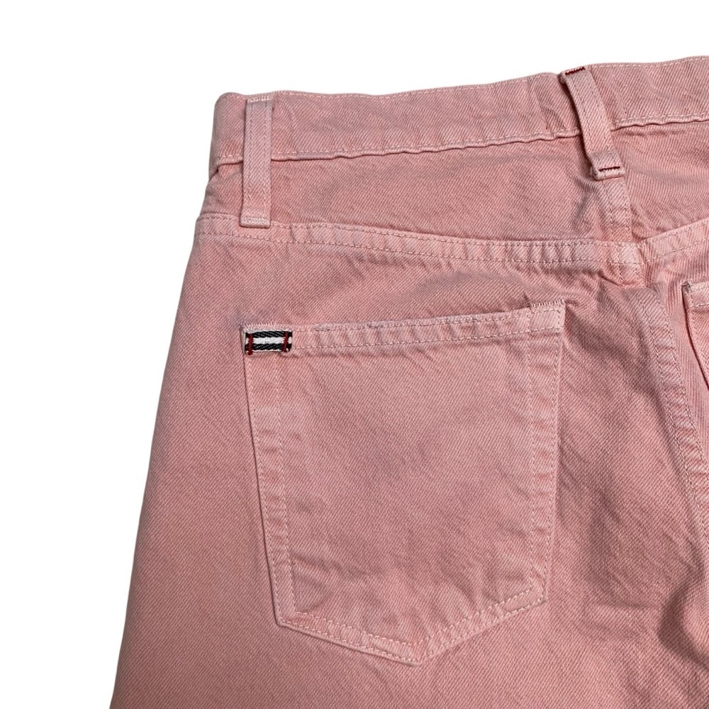 Alice + Olivia AO.LA Pink High Rise Girlfriend Jeans 28 Blush Straight Leg - Picture 11 of 12